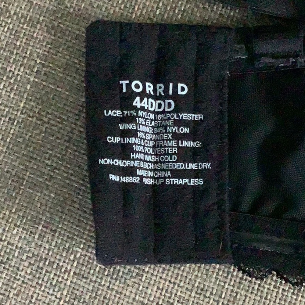 Torrid Plus Size Push-Up Strapless Bra - image 5